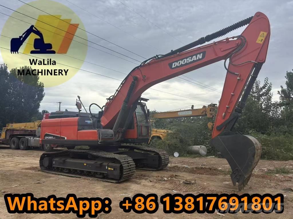 Doosan DX 225 LCA Gravemaskiner på larvebånd