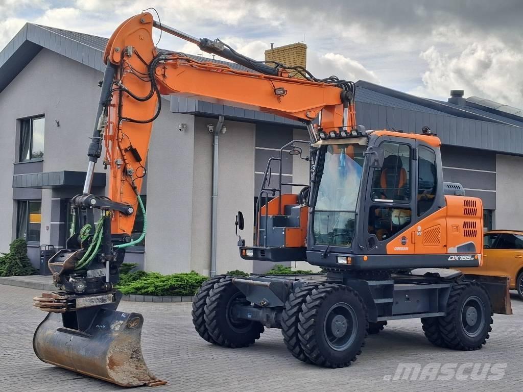 Doosan DX 165 W-5 Gravemaskiner på hjul