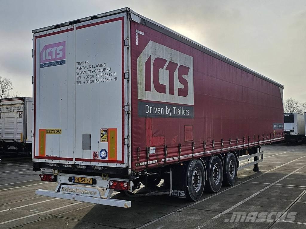 Kässbohrer XS Coil Semi-trailer med Gardinsider