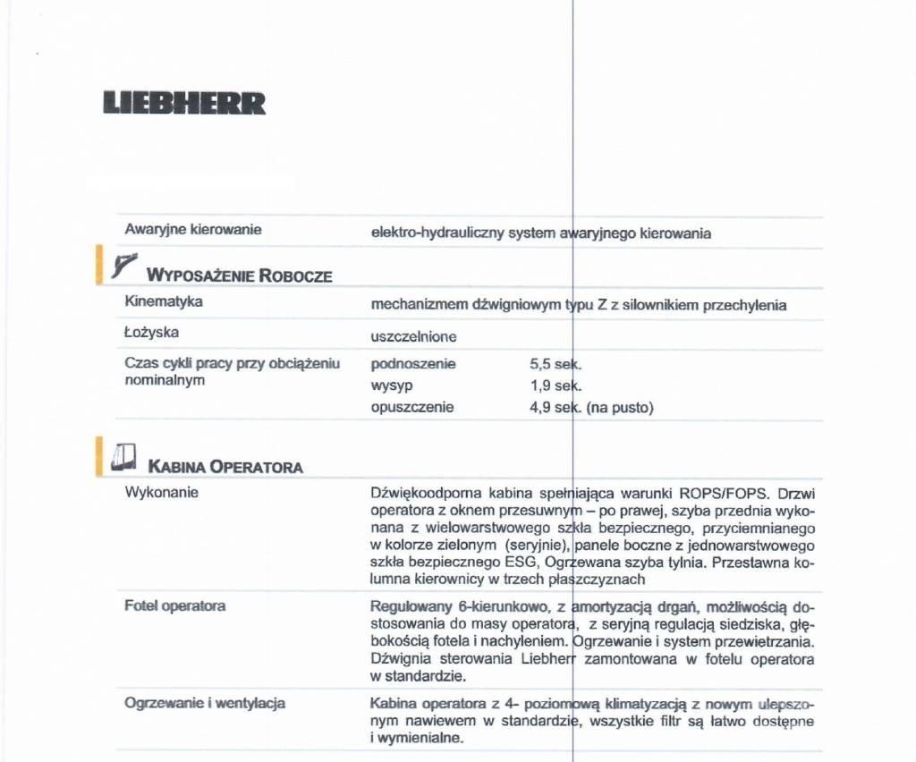 Liebherr L 538 Læssemaskiner på hjul