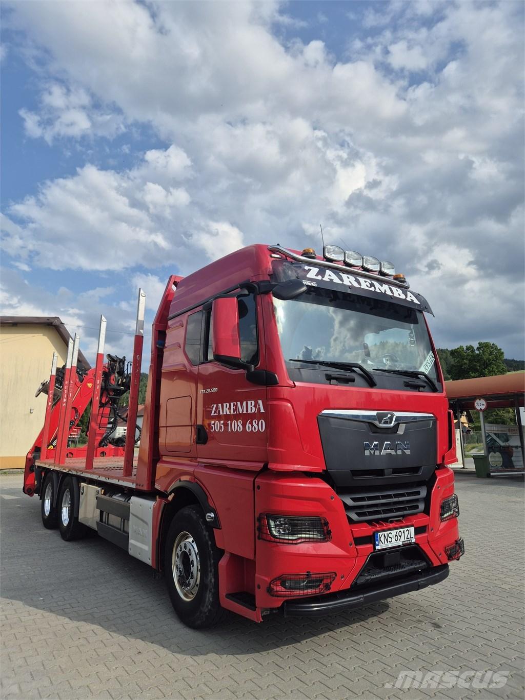 MAN TGX 26.580 Tømmertransport