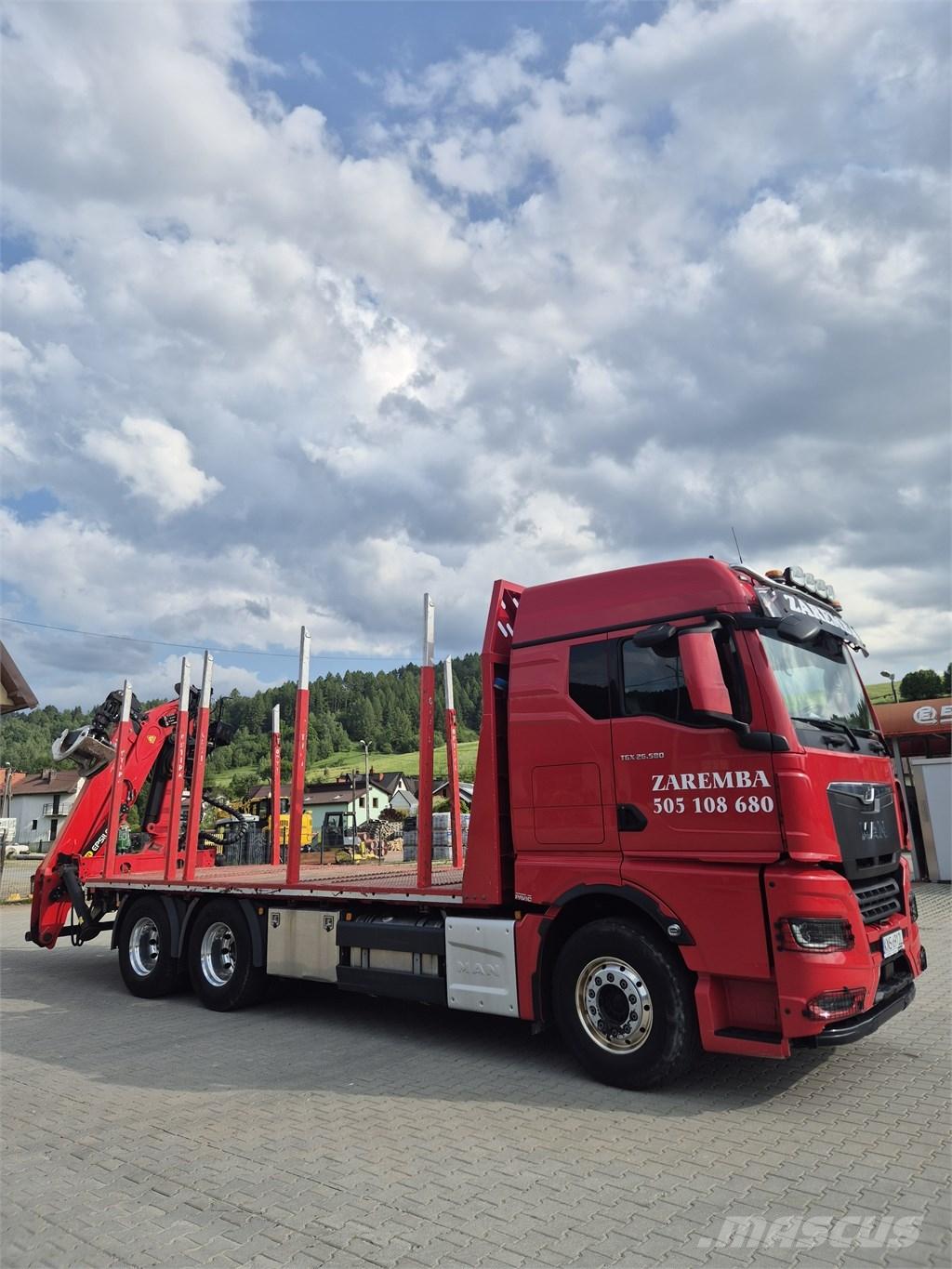 MAN TGX 26.580 Tømmertransport