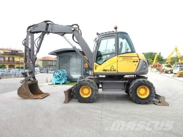 Mecalac 714 MW2 Gravemaskiner på hjul
