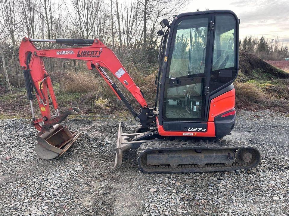 Kubota U 27 Minigravemaskiner