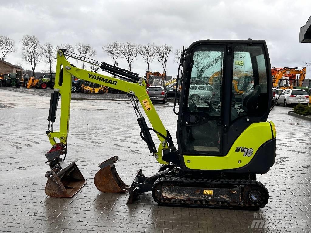 Yanmar SV 18 Minigravemaskiner