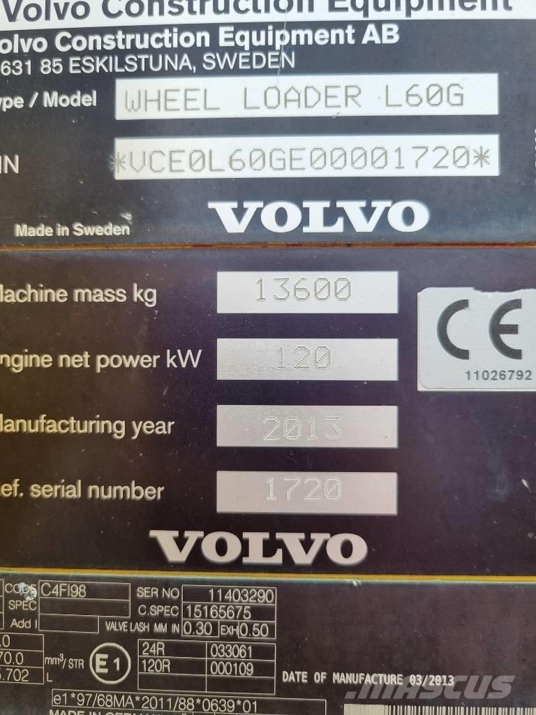 Volvo L 60 G Læssemaskiner på hjul