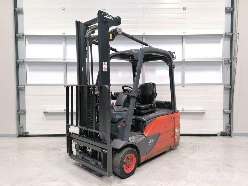 Linde E16L-02 El gaffeltrucks