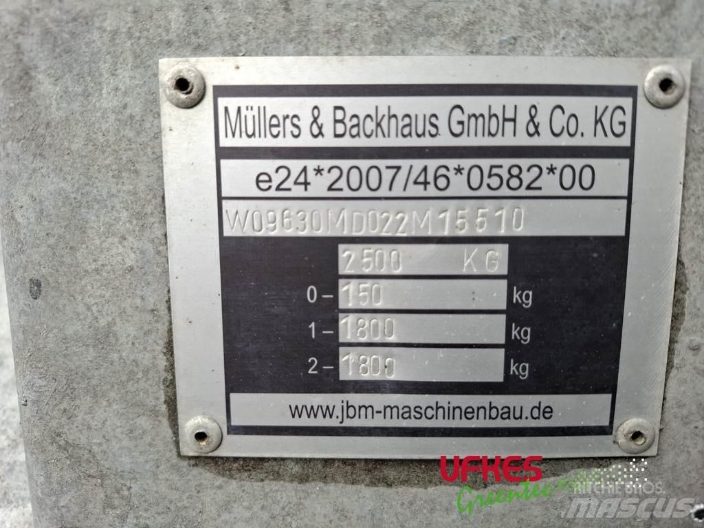 JBM 630 MDX Flishuggere / neddelere