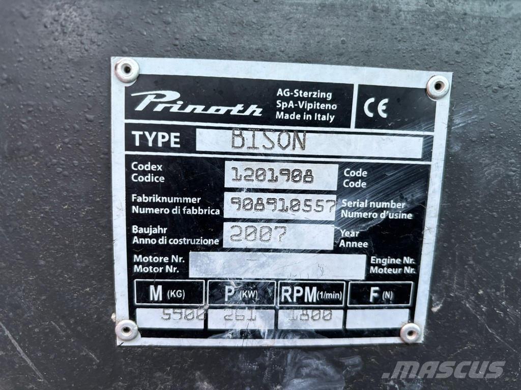 Prinoth Bison Snepræpareringsmaskiner