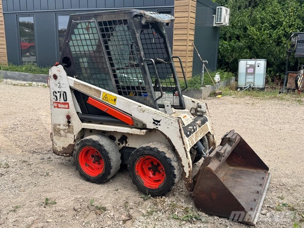 Bobcat S 70 Minilæsser - skridstyret