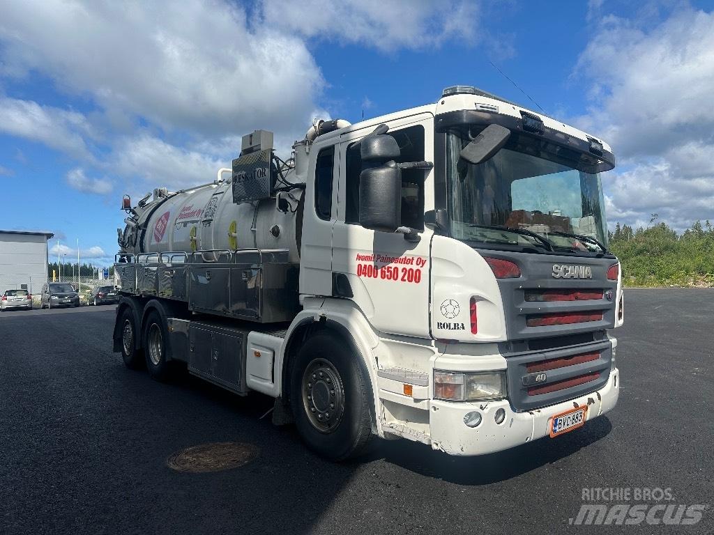 Scania P340 6x2*4 Slamsuger