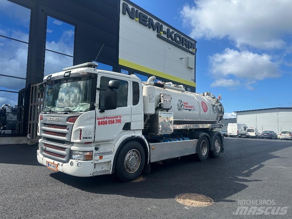 Scania P340 6x2*4 Slamsuger