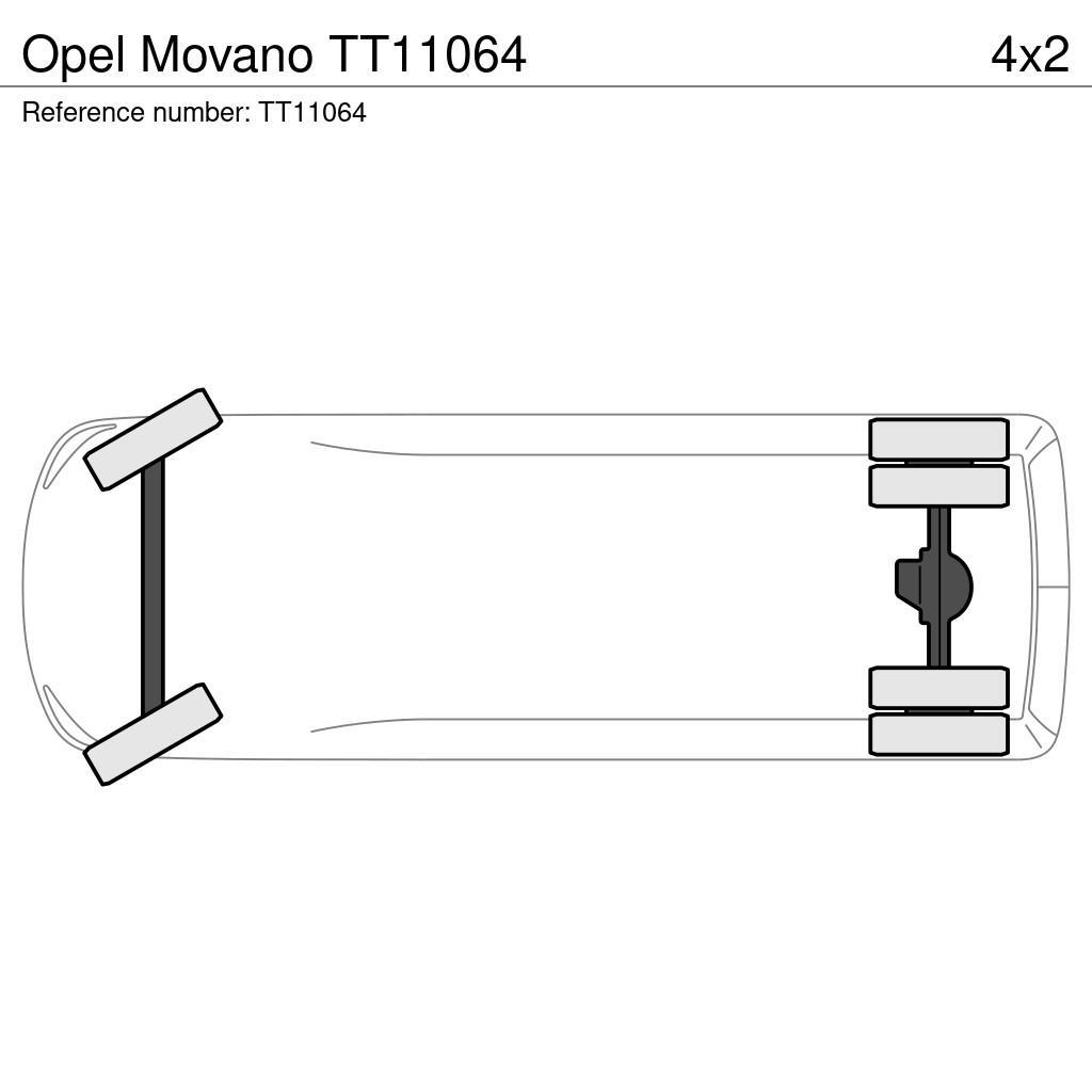 Opel Movano Pickup/Sideaflæsning