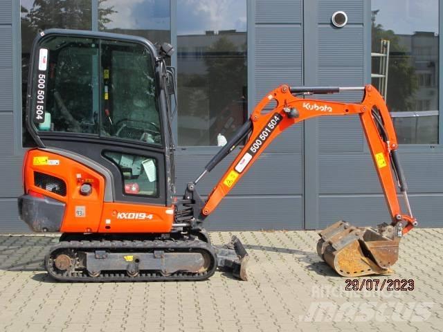 Kubota KX 019-4 Minigravemaskiner
