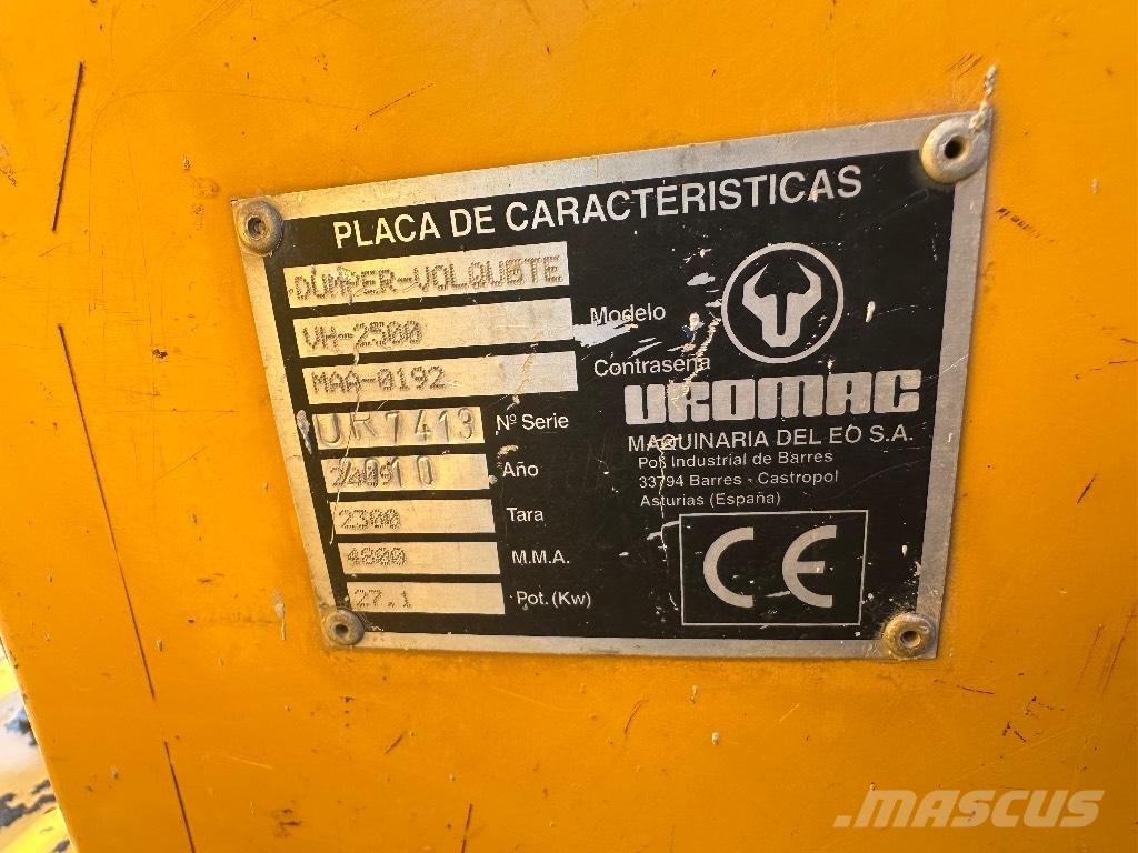 Uromac VH2500 Dumpere