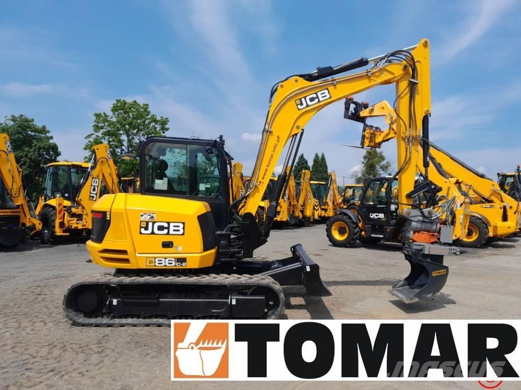 JCB 86 C-2 Midi-gravemaskiner 7t - 12t