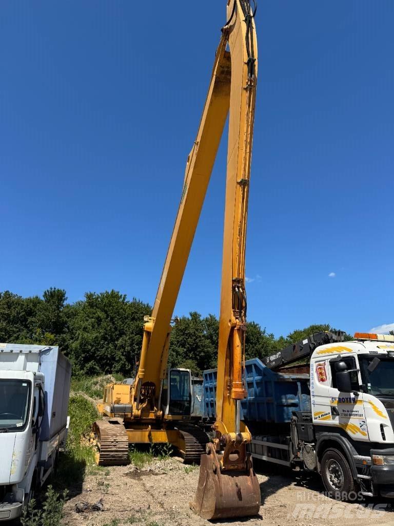 Liebherr 954 Gravemaskiner med lang gravebom