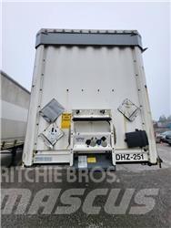 Krone Curtain Mega Semi-trailer med Gardinsider