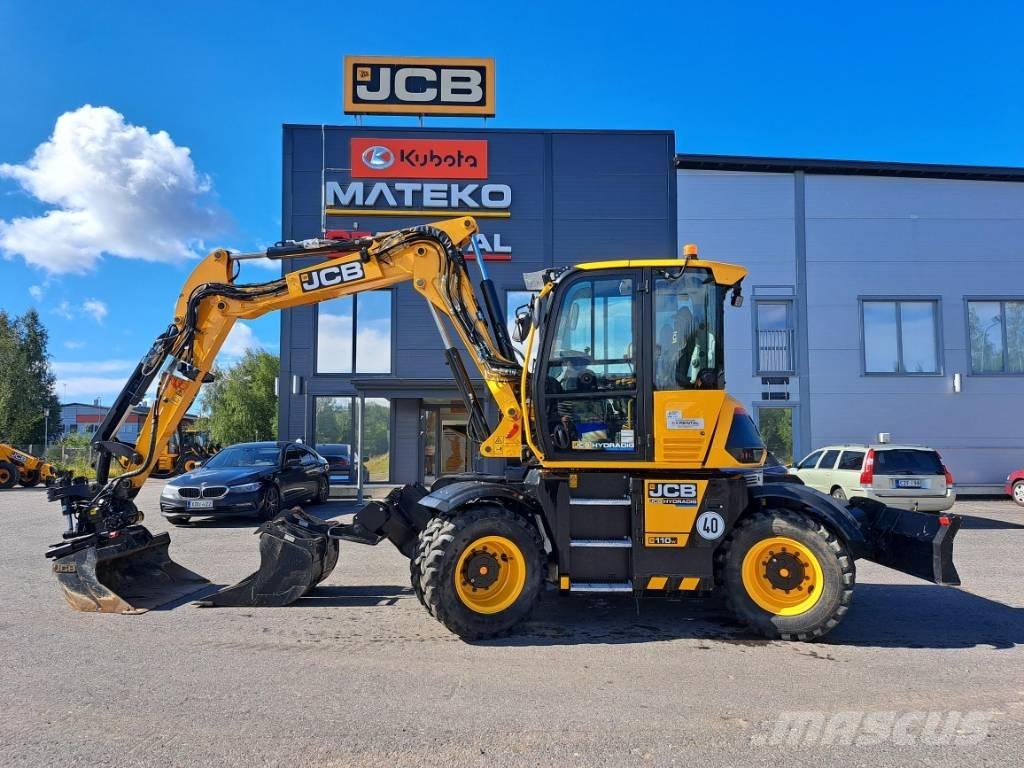 JCB Hydradig Gravemaskiner på hjul