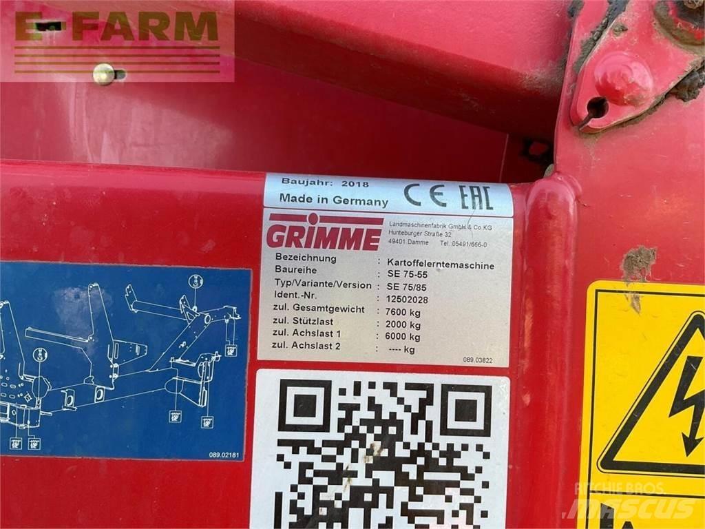 Grimme se 75-55 Kartoffeloptagere