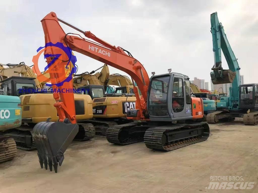 Hitachi EX 120/ Gravemaskiner på larvebånd