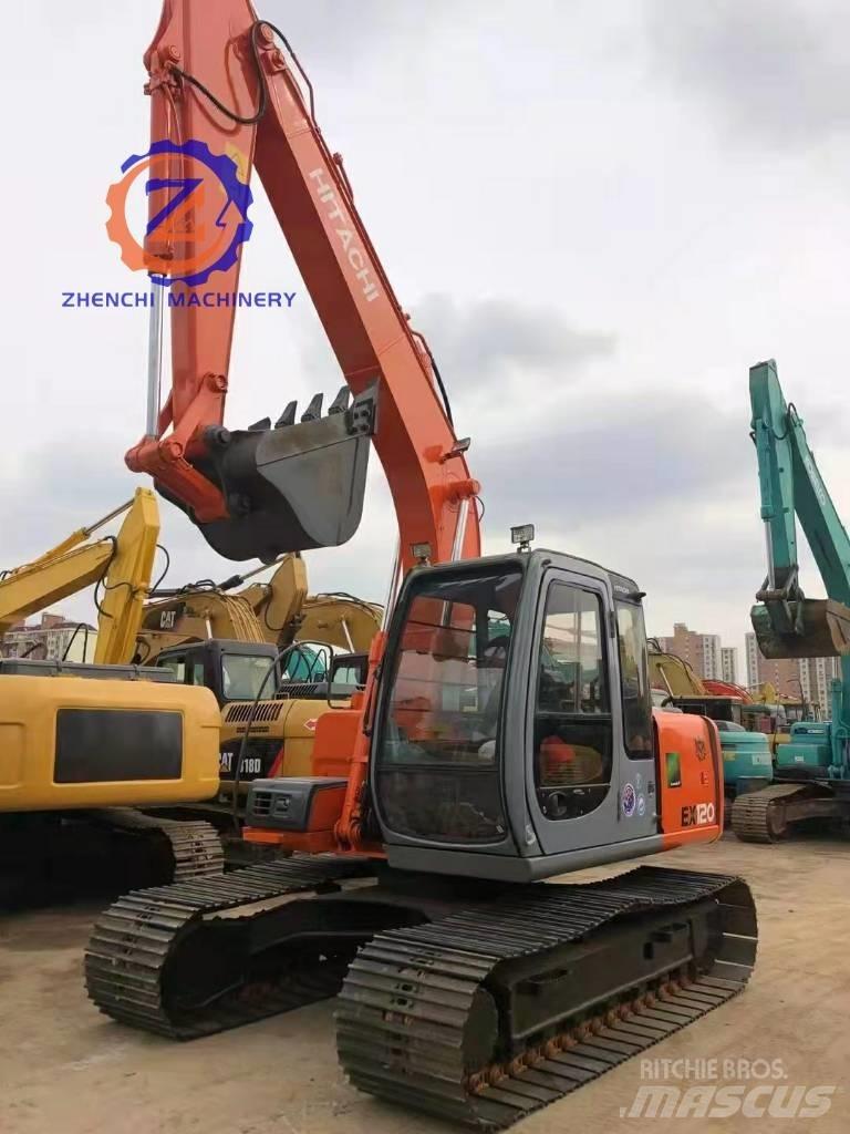 Hitachi EX 120/ Gravemaskiner på larvebånd