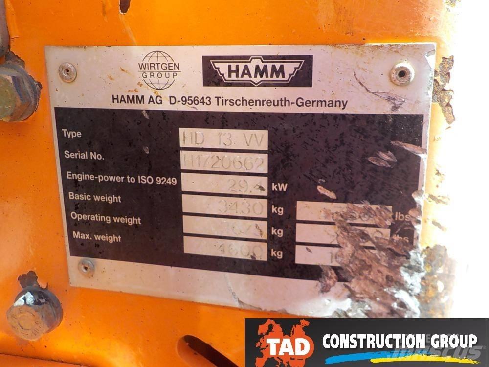 Hamm HD 13 VV Tvilling tromle