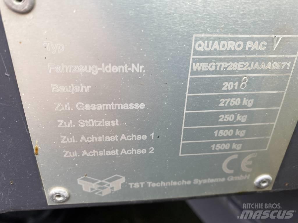  Quadro PAC  V Pressere til firkantede baller