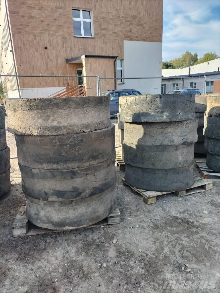 JCB full tires Hjul, Dæk og Fælge
