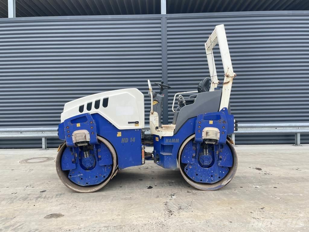 Hamm HD 14 VV Tvilling tromle