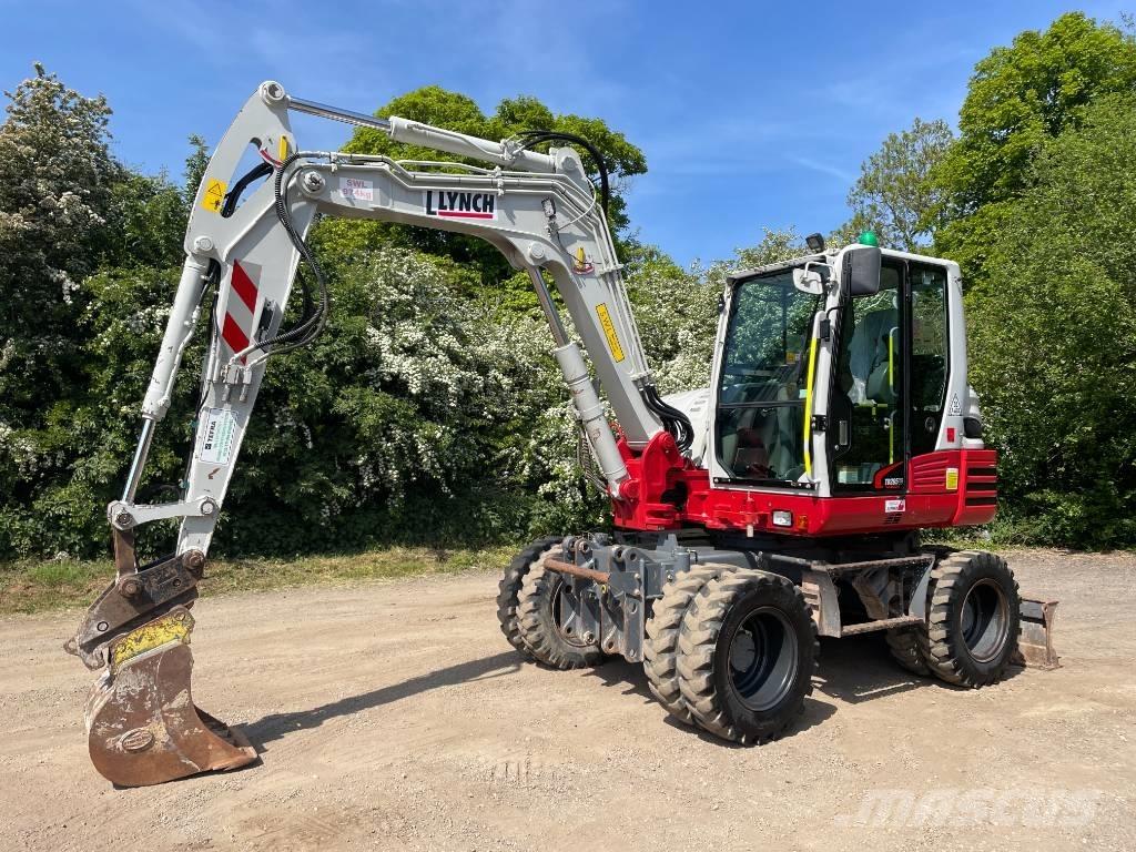 Takeuchi TB 295 W Gravemaskiner på hjul