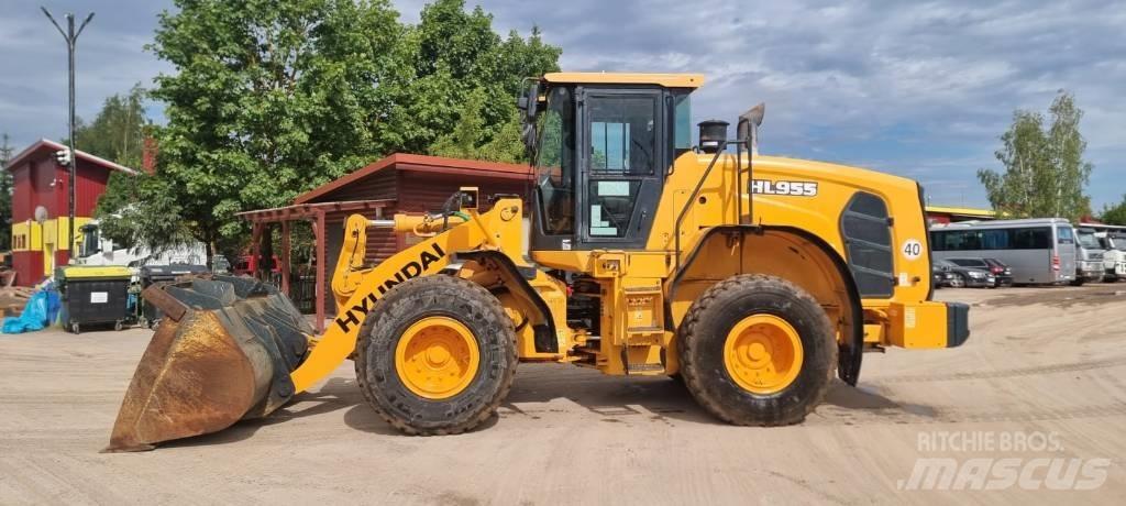 Hyundai HL 955 Læssemaskiner på hjul