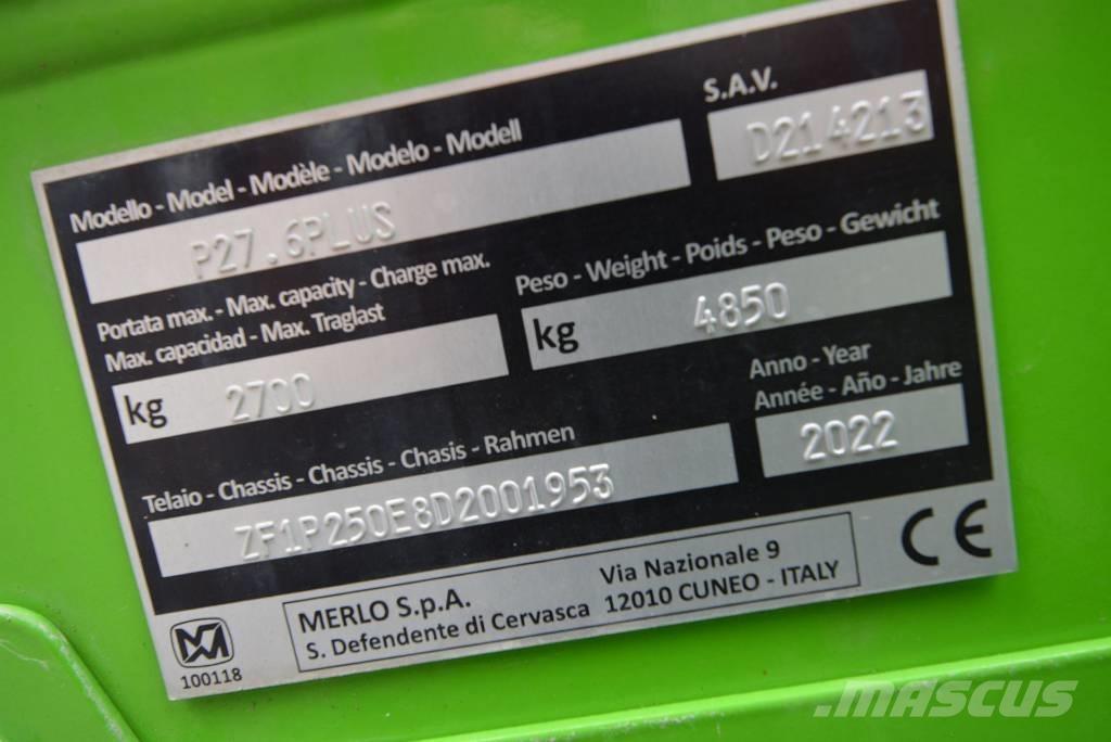 Merlo P 27.6 Plus Teleskoplæssere