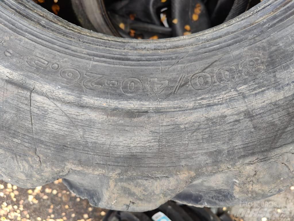 Nokian 800/40-26,5 Dæk, hjul og fælge