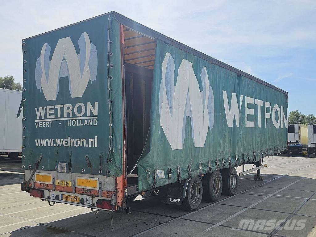 LAG O-3-39 01 MEGA Semi-trailer med Gardinsider