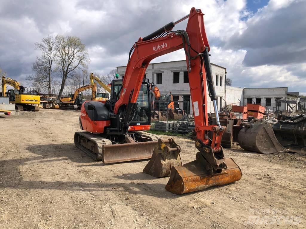 Kubota KX 080-4 Gravemaskiner på larvebånd