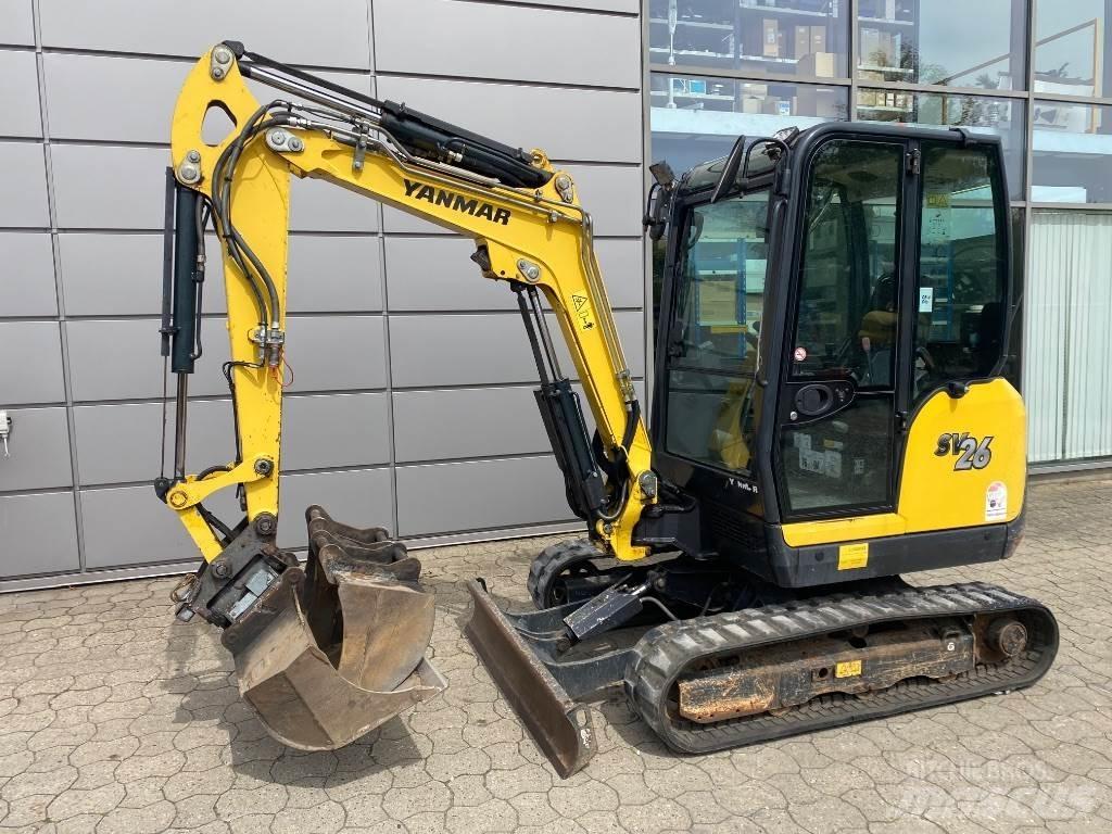 Yanmar SV 26 Minigravemaskiner
