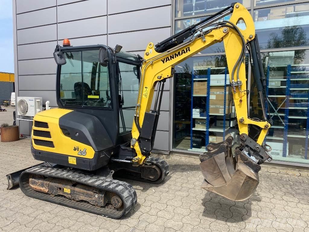 Yanmar SV 26 Minigravemaskiner