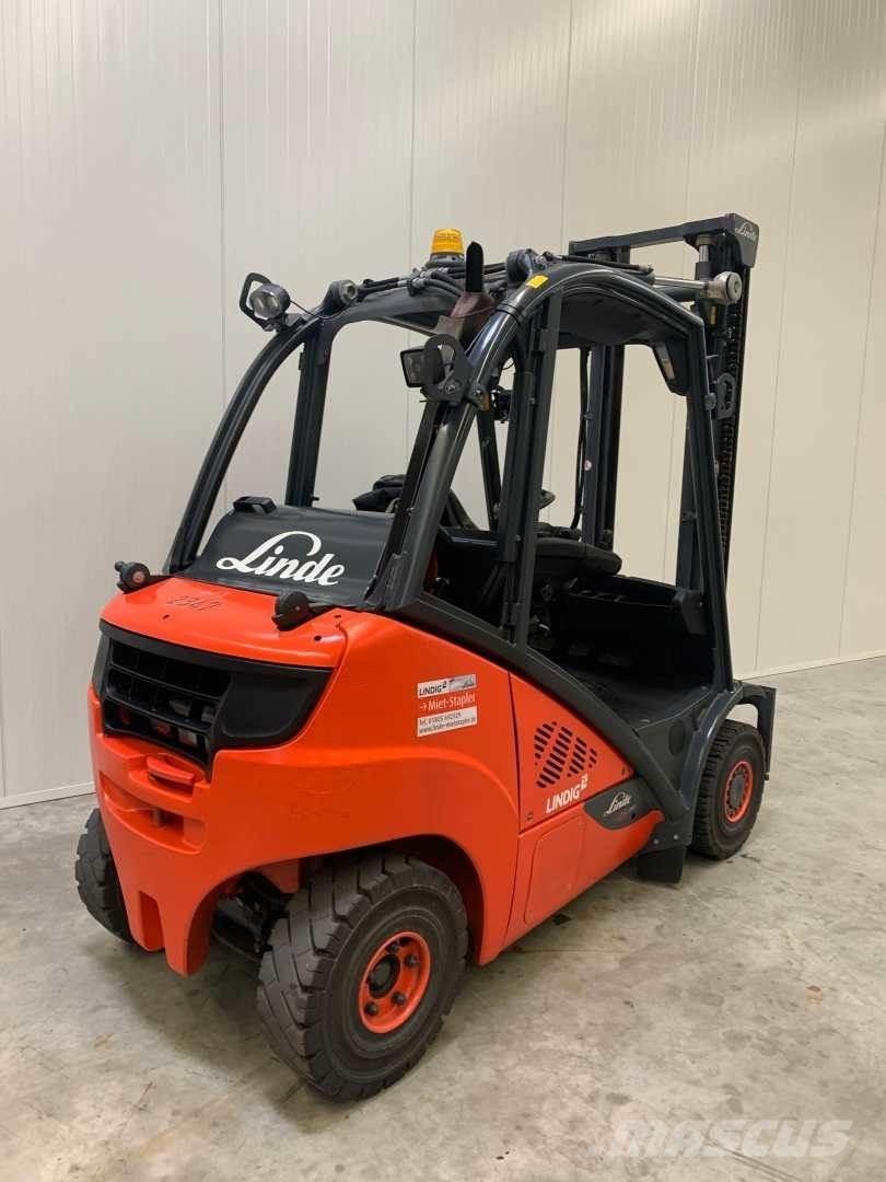 Linde H25T LPG gaffeltrucks