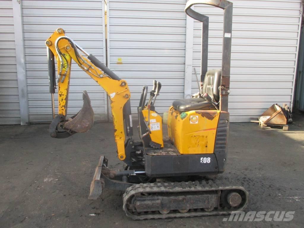 Bobcat E 08 Minigravemaskiner