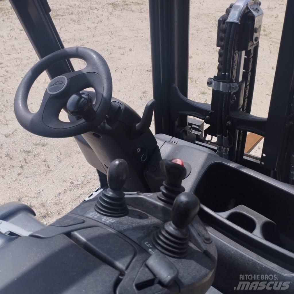 Linde E 16 El gaffeltrucks