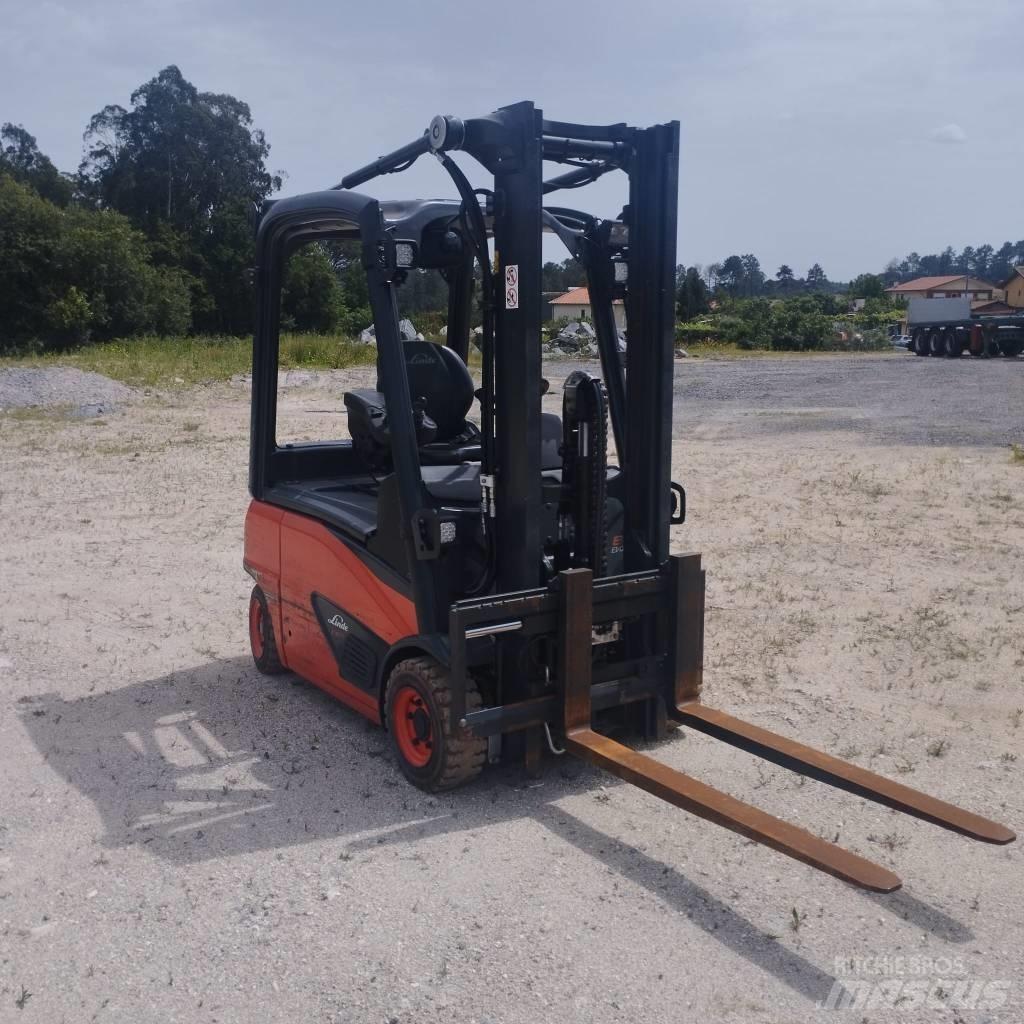 Linde E 16 El gaffeltrucks