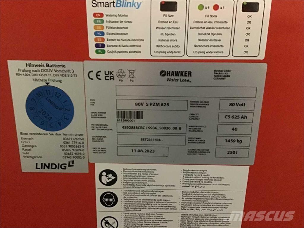 Linde E35L El gaffeltrucks