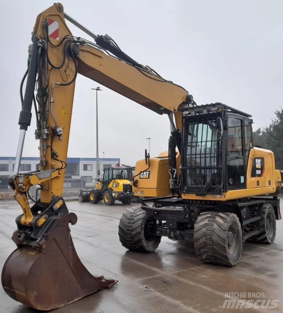 CAT M 318 F Gravemaskiner på hjul