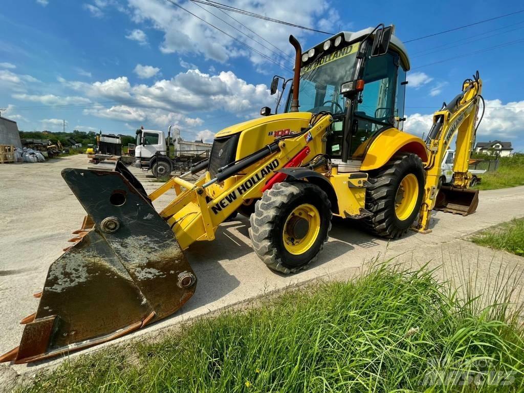 New Holland B 100 C Rendegravere