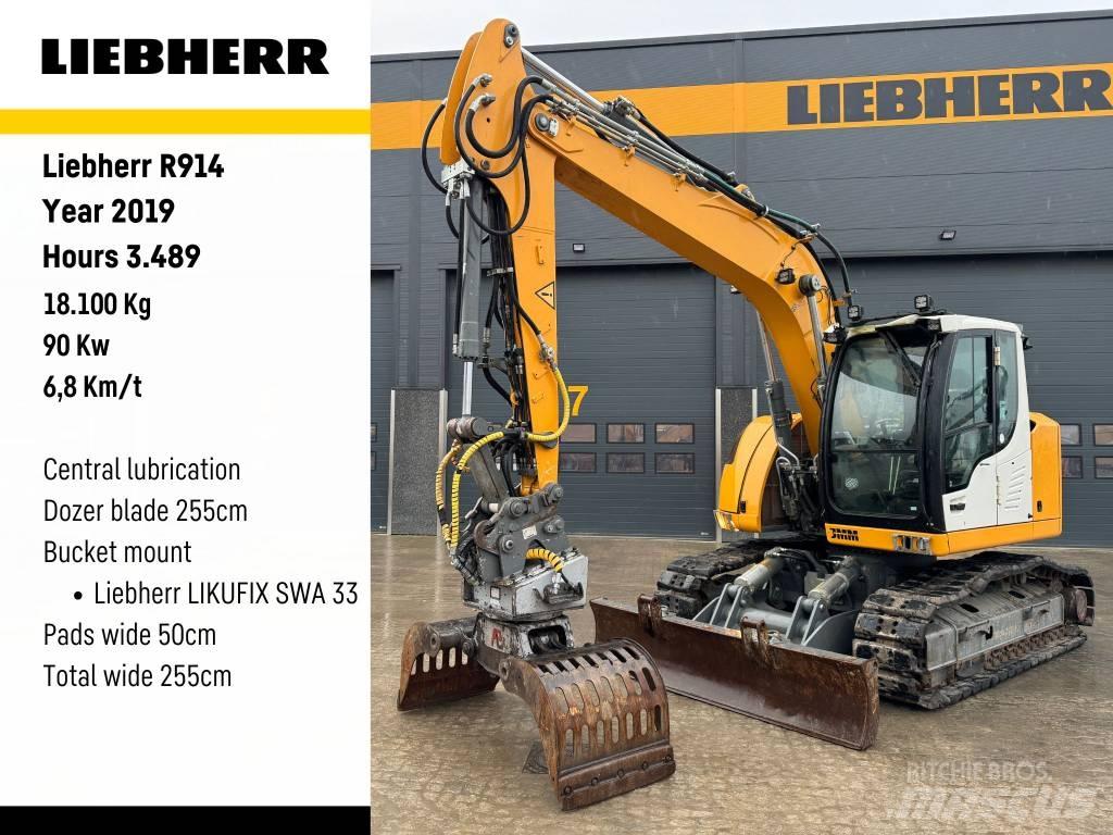 Liebherr R914 Gravemaskiner på larvebånd