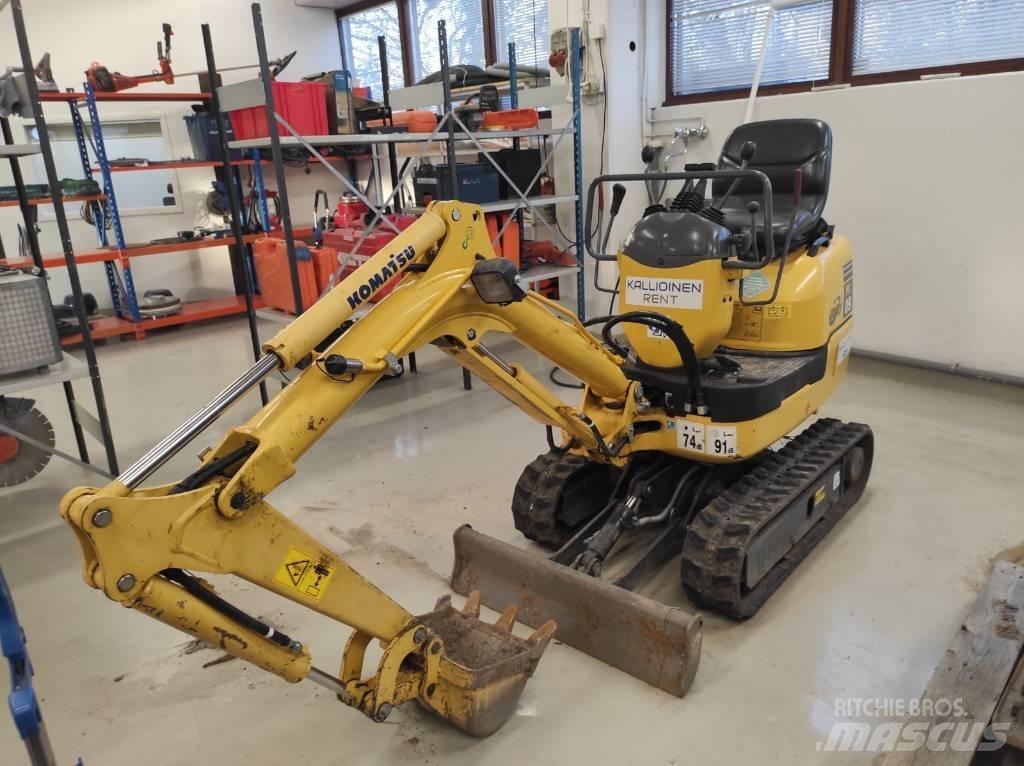 Komatsu PC 09-1 Minigravemaskiner