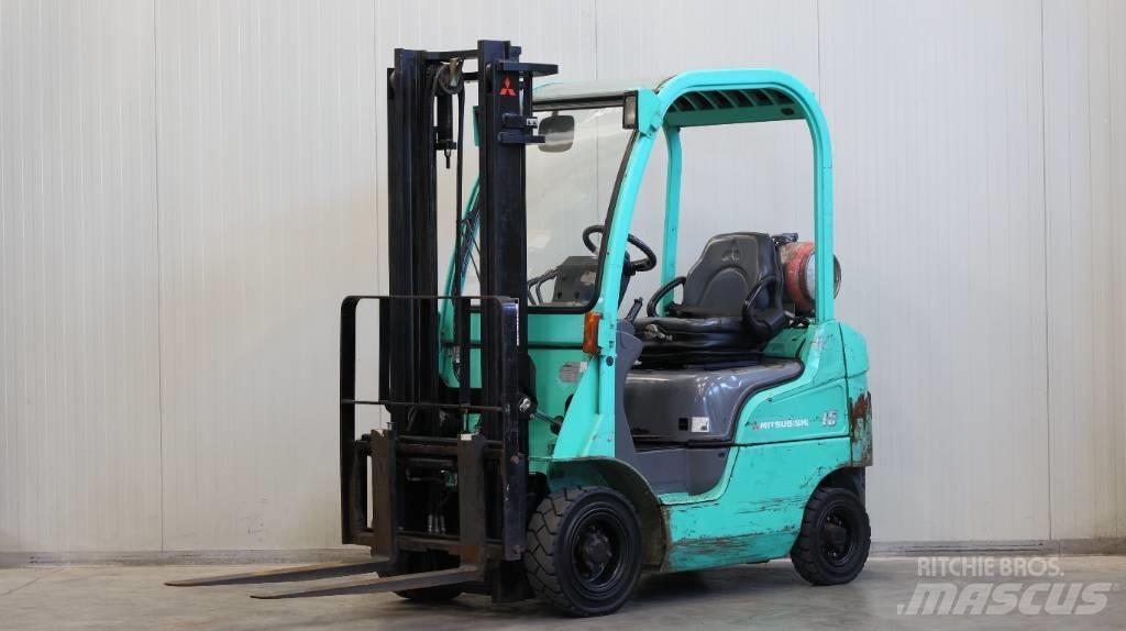 Mitsubishi FG 15 N LPG gaffeltrucks