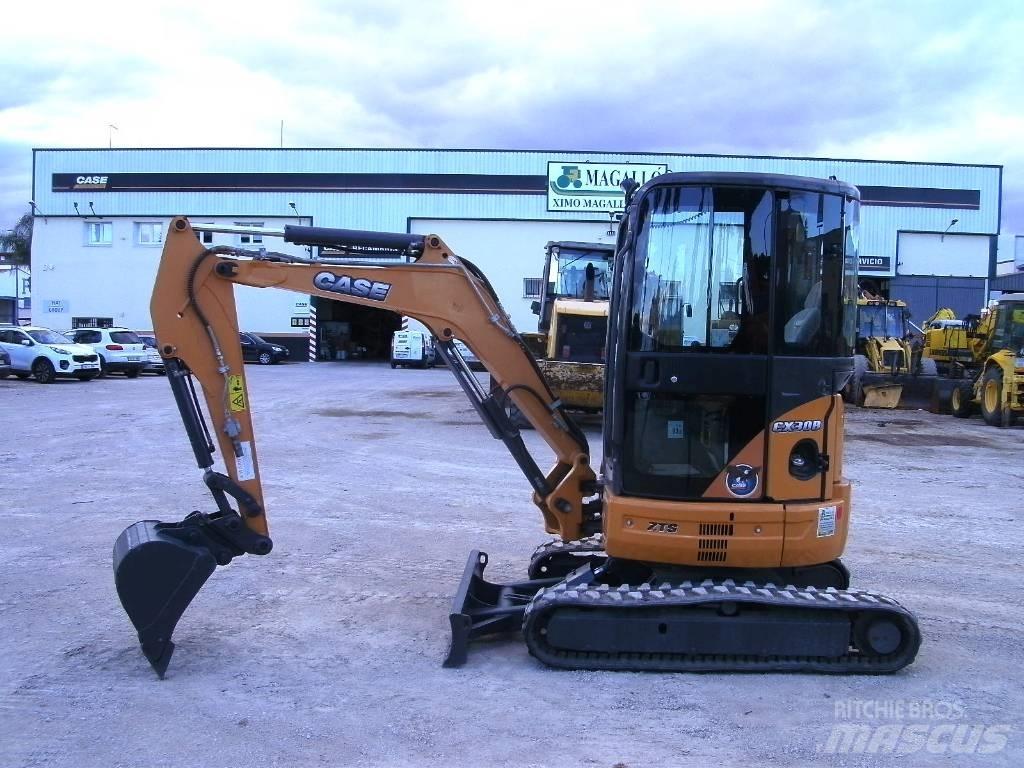 CASE CX 30 B ZTS Minigravemaskiner