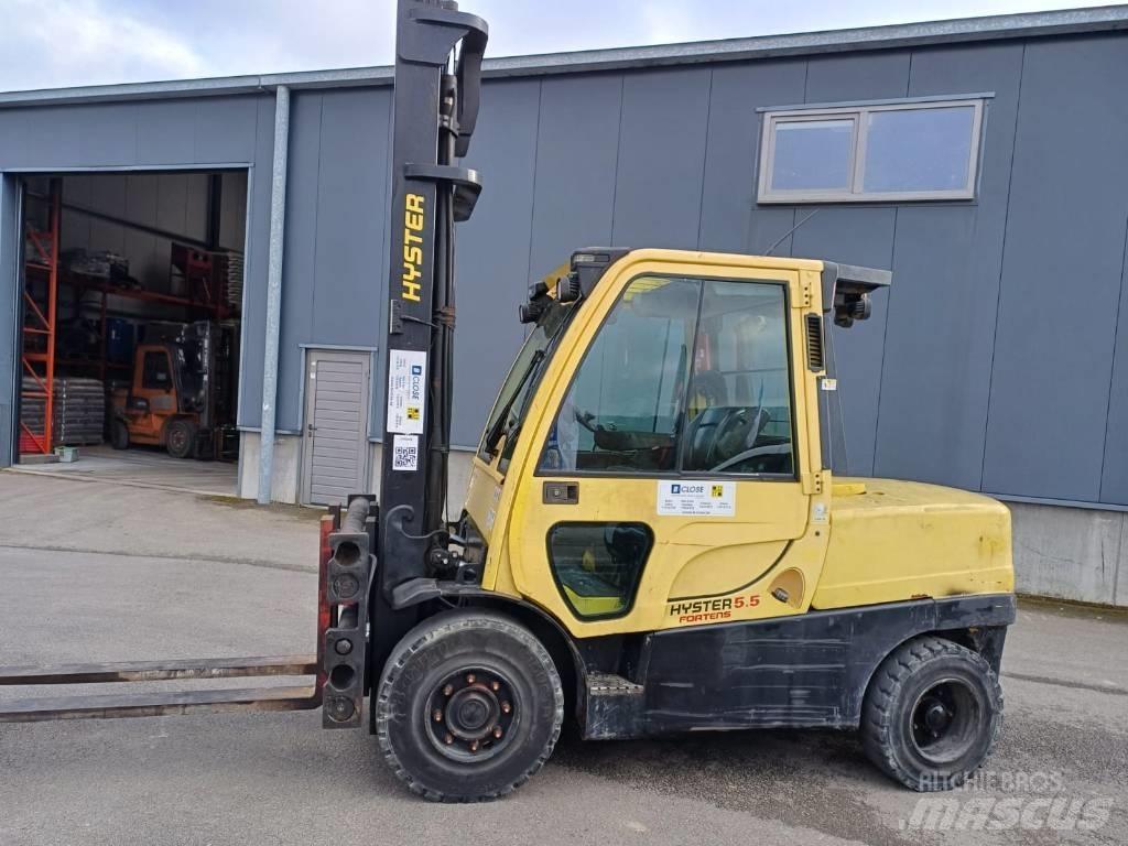 Hyster H 5.5 FT Diesel gaffeltrucks